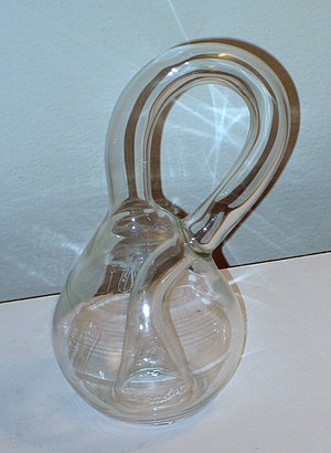 A hand-blown Klein Bottle