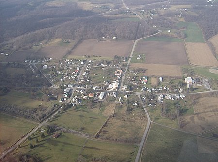 Aerial Zanesfield Ohio