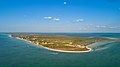 Aerial of the island of Holbox, Mexico (28707744657).jpg