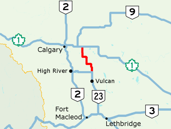 Map Of Highway 24 Alberta Highway 24 - Wikiwand