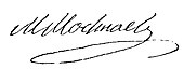 signature de Maurice Mochnacki