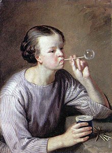 Boy with Bubbles