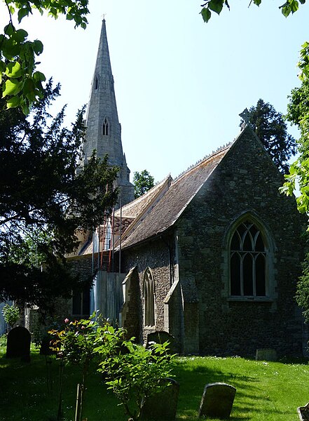 File:All Saints church at Grafham - geograph.org.uk - 6011482.jpg