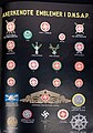 Emblems, insignia, badges and pins of the Danish Nazi Party (DNSAP) 1942