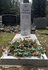 Schrobsdorff's grave