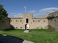 Français : Le château vu de l'ouest, Les Angles, Pyrénées-Orientales, France