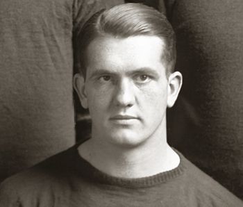 Angus Goetz blocked a punt and returned it 55 yards for a touchdown against Chicago.