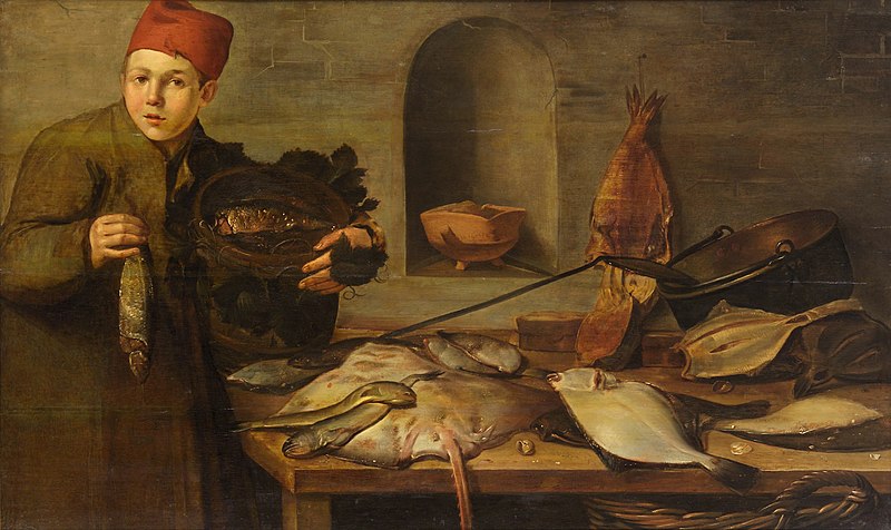 File:Anonymous - Knabe, Fische verkaufend - GG 5880 - Kunsthistorisches Museum.jpg