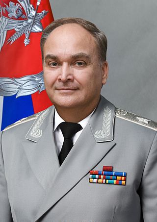 <span class="mw-page-title-main">Anatoly Antonov</span> Russian diplomat (born 1955)