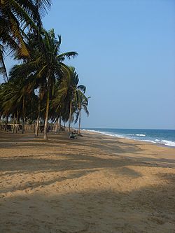 Plaża w Aneho