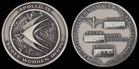 Apollo 15 Flown Silver Robbins Medallion (SN-92).jpg