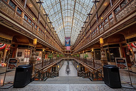 Cleveland Arcade in Cleveland, Ohio