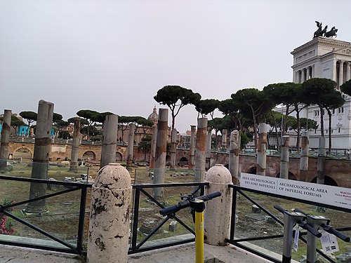 Archaeological area of the Imperial Forums in Rome