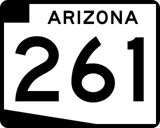 <span class="mw-page-title-main">Arizona State Route 261</span> State highway in Arizona, United States