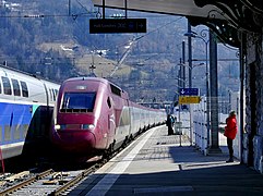 Thalys à Bourg-Saint-Maurice.