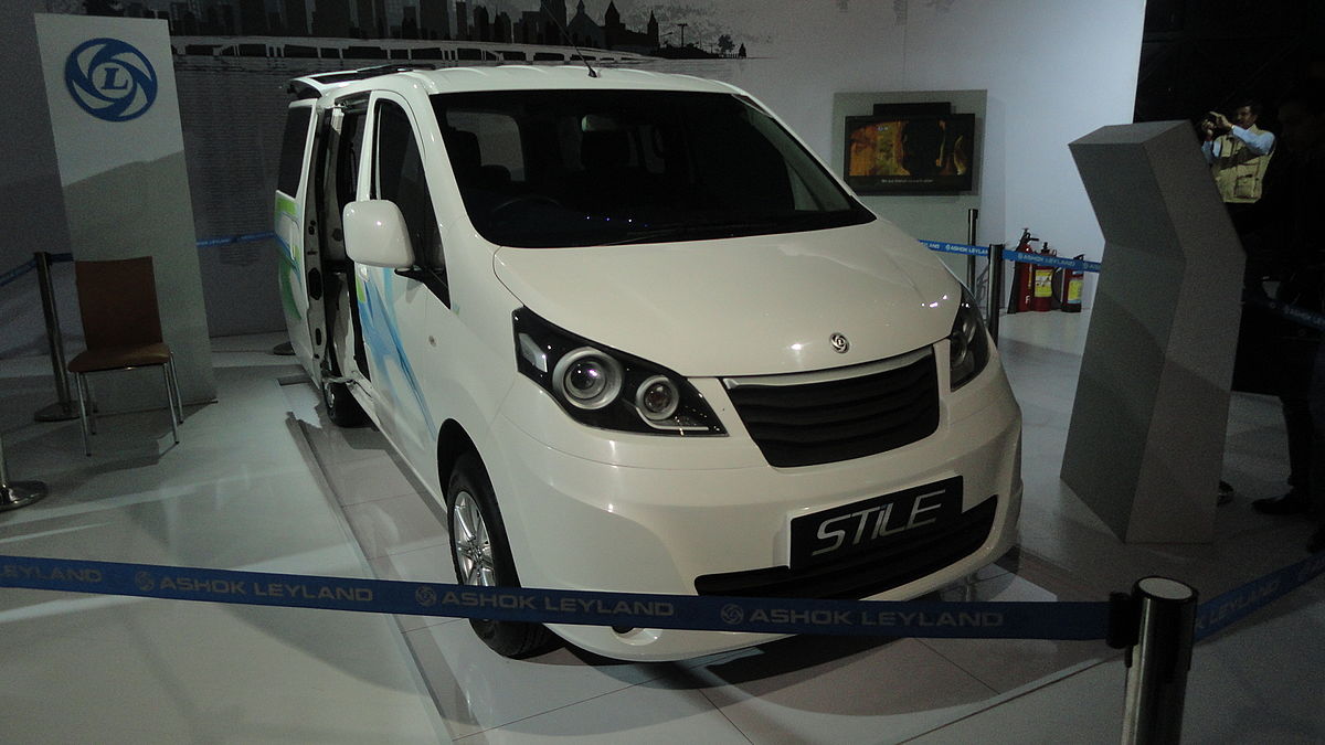 ashok leyland 8 seater van