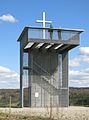 * Nomination Lookout-tower on Rößberg near Rößberg in the Rhön Mountains --Milseburg 21:02, 11 September 2016 (UTC) * Promotion  Comment Look to the left sideof the tower - vertical lines are not straight. Image needs perspective correction --Halavar 21:45, 11 September 2016 (UTC)  Done Thanks for your advice. It cost pixel, but I have corrected the perspective. --Milseburg 22:17, 11 September 2016 (UTC)  Support Good now. QI for me --Halavar 22:29, 11 September 2016 (UTC)