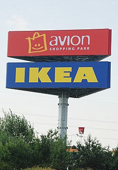 Avion shopping park na Zličíně