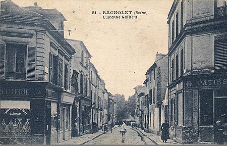 Bagnolet.Avenue Gallieni.1905