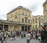 North colonnade at Grand Pump Room Bath, Somerset 2010 PD 026.JPG