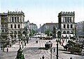 south end of the street at Belle Alliance Platz, around 1900