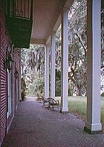 Bernard M. Baruch, Hobcaw Perkebunan, Terrace residence (Georgetown County, South Carolina) 5a31132r.jpg