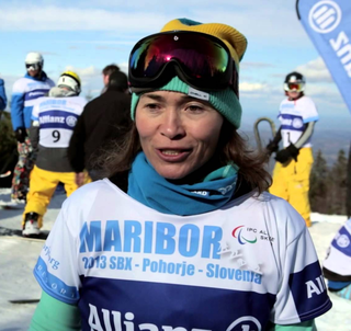 Bibian Mentel-Spee was a Dutch three-fold Winter Paralympics gold-medalist, and five-times world champion para-snowboarding athlete. Mentel won the Paralympic gold medal in the snowboard cross discipline in the 2014 and 2018 Paralympic Winter Games, as well as in the banked slalom in 2018, despite battling cancer nine times since the beginning of the century. She won her 2018 medals at age 45.