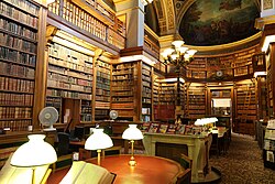 The Library of the Palais Bourbon in Paris Bibliotheque de l'Assemblee Nationale (Lunon).jpg