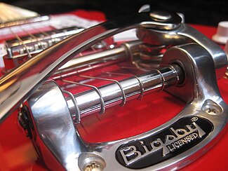 Bigsby B50 Tremolo Hardware Bigsby Tremolo Hardware on Airline Coronado DLX.jpg