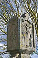This is a picture of the Bavarian Baudenkmal (cultural heritage monument) with the ID D-6-78-150-80 (Wikidata) Bildstock, Gewend, südöstlich von, Oberspiesheim, Gemeinde Kolizheim, Unterfranken, Deutschland