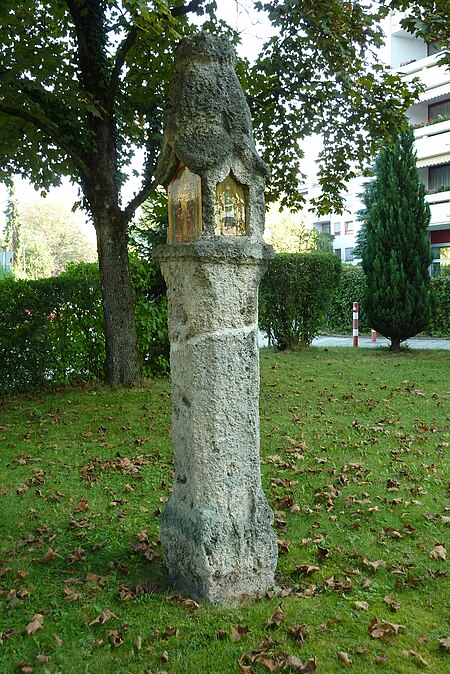 Bildstock Tuffsteinpfeiler Baudenkmal 08