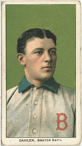 File:Bill Dahlen, Boston Doves, baseball card portrait LCCN2008675231.jpg