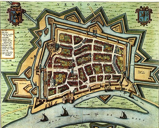 Blaeu 1652 - Venlo