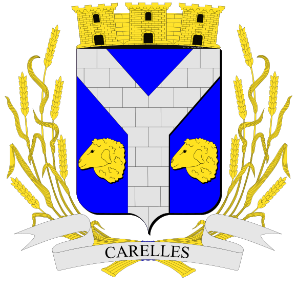 File:Blason Carelles.svg