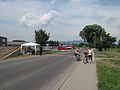 Čeština: Checkpoint při vjezdu do Terezína. Okres Litoměřice, Česká republika. English: checkpoint at the entrance to Terezín, Litoměřice District, Czech Republic.