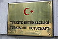 Embleem tahvlil Türgi saatkonnas Viinis