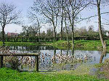 Ang lanaw sa Bourg-Beaudoin