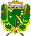 English: Coat of arms of the city of Marabá Polski: Herb miasta Marabá Português: Brasão do município de Marabá