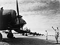 Bristol Blenheim Mk Is of No. 62 Squadron RAF lined up at RAF Tengah, February 1941