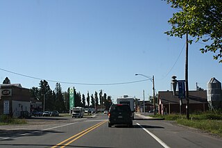 <span class="mw-page-title-main">Bruce Crossing, Michigan</span> Census-designated place & unincorporated community in Michigan, United States