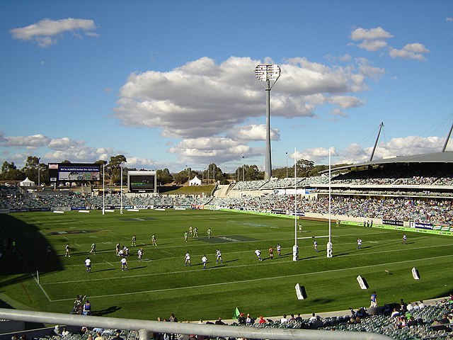 Canberra Stadium, the home of the Brumbies