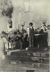Bruno, Giuseppe (1836-1904) - n. 052 - Fonte dei P. Capuccini - Taormina - Da - Wilhelm von Plueschow - Privat case n. 21, foto 84.jpg