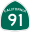 California 91.svg