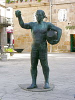 Estatua de Baco, Dios del Vino.
