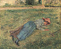 Vignette pour Le Repos, paysanne couchée dans l'herbe