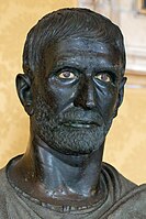 The "Capitoline Brutus", probably late 4th to early 3rd century BC, possibly 1st century BC.[16]