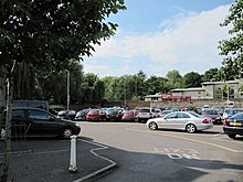 Car park to the north of the eastern end of Park End Street. This area used to be the basin at the end of the Oxford Canal. Car park off Park End - geograph.org.uk - 1397400.jpg