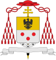 Stemma cardinalizio di Carlo Oppizzoni