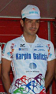 Carlos Castaño Panadero Spanish cyclist