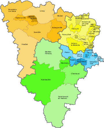 Carte Yvelines cantons w.svg